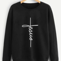Black Jesus Sweatshirt AD01