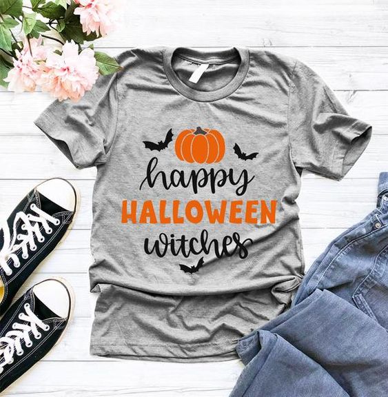 Happy Halloween Witches T-Shirt SN01