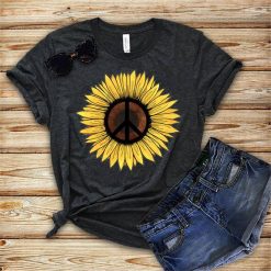 Hippie Sunflower Tshirt EC01
