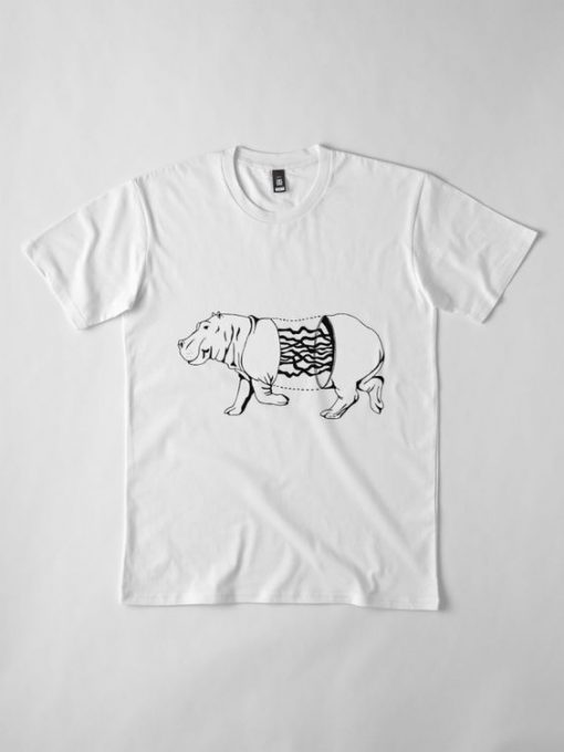 Hippo Halves T-Shirt AD01