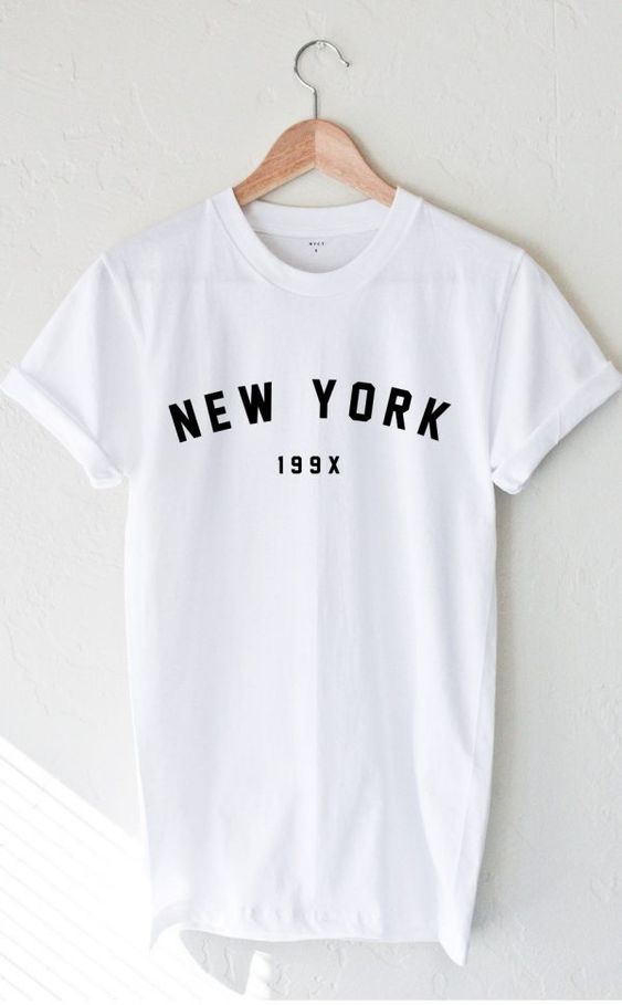 grey new york t shirt