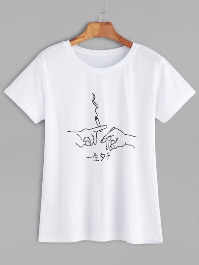 Smoking Tee T-shirt AD01