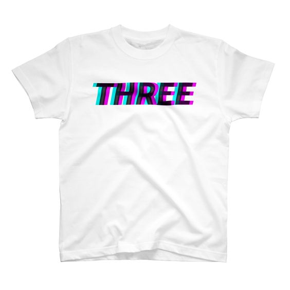 Three Tee T-Shirt AD01