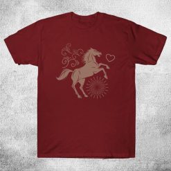 Artsy horse illustration T-Shirt EC01