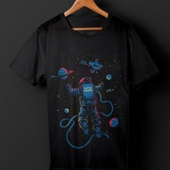 Astronaut t-shirt illustration EC01