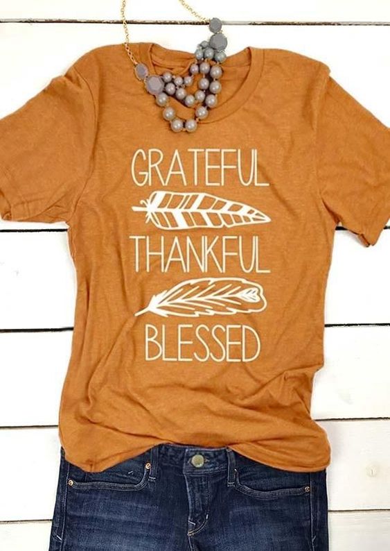 grateful thankful blessed shirt plus size