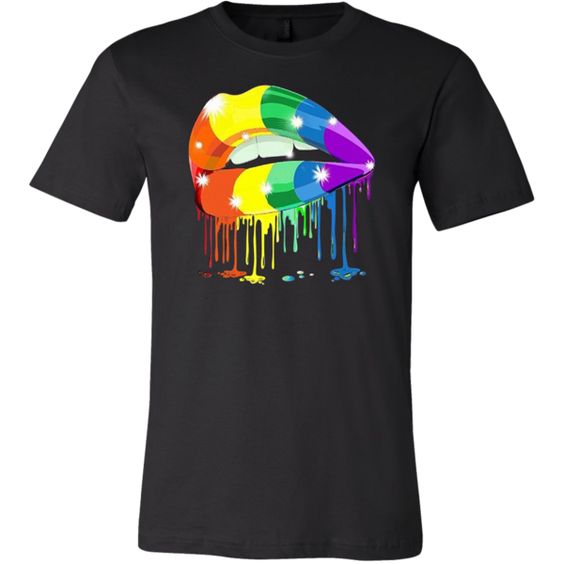 Lips Lgbt T Shirt Sr01