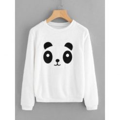 Panda Applique Sweatshirt FD01