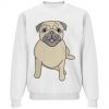 Sitting Pug Sweatshirt FD01