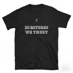 We Trust Bitcoin T-Shirt GT01