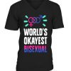 Worlds Okayest Bisexual T-Shirt EL01