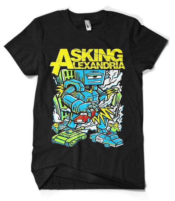 asking alexandria sea monster shirt