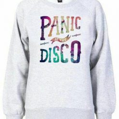 Panic Disco Galaxy White Sweatshirt ZK01