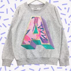 3D Letter Sweatshirt AV
