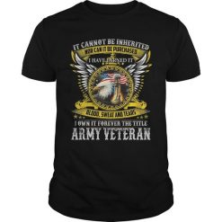 Army Veteran T-shirt FD01