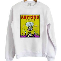 Artists Squidward Sweatshirt AI01