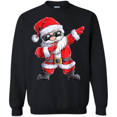 Dabbing Santa Sweatshirt AI01 – looseteeshirt.com