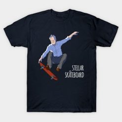 Stellar Skateboard T-Shirt EL01