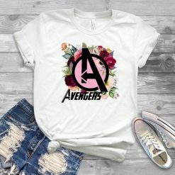 Avengers floral T Shirt SR20J0