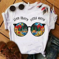 Stay Trippy Little Hippie T-Shirt FD13J0