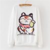 Cute Cat Rainbow Sweatshirt FD4F0