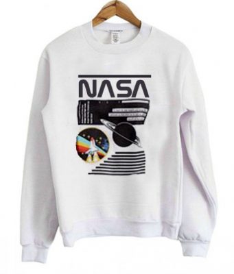 Nasa Graphic Sweatshirt Fd4F0 - looseteeshirt.com