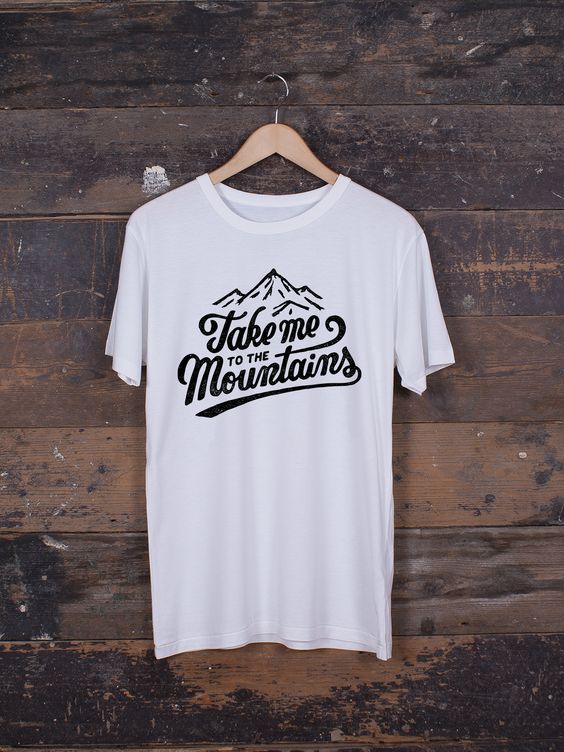 blue ridge mountains tshirt