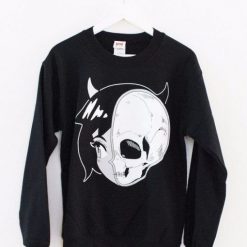 Anime Black Sweatshirt TK27JN0