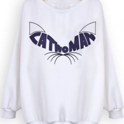 Cat Woman Sweatshirt TU18JN0