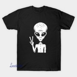 Alien Peace Vintage T-Shirt FD3D0
