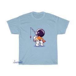 astronaut fishing T-shirt FD