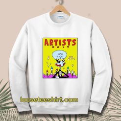 Artists only squid Sweatshirt