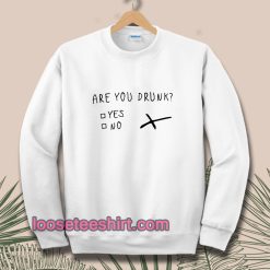 Are You Drunk Sweatshirt