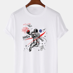 Astronaut Loose Short Sleeve T-Shirts TPKJ1